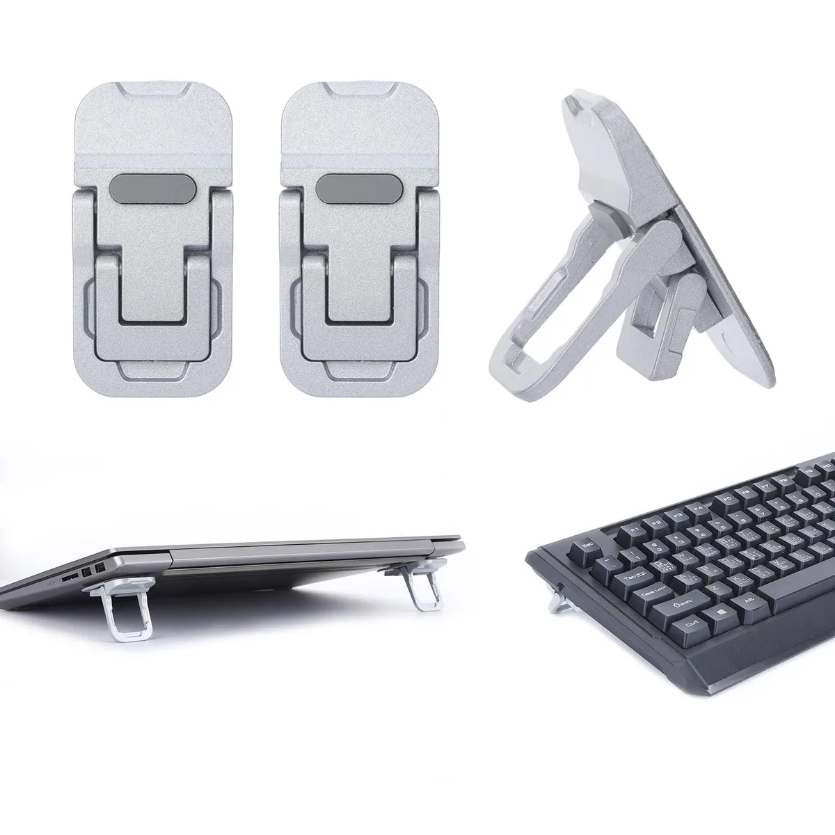  Keychron Keyboard Riser Black Zinc Alloy 1.1 x 8.7 x 10.5 cm 0.092 kg — product photo