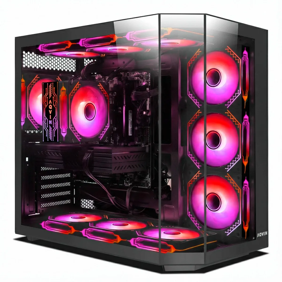 AQVIN AQVIN Ignite Gaming PC Ryzen 7 8700F RTX 5050 32GB DDR5 1TB NVMe — product photo