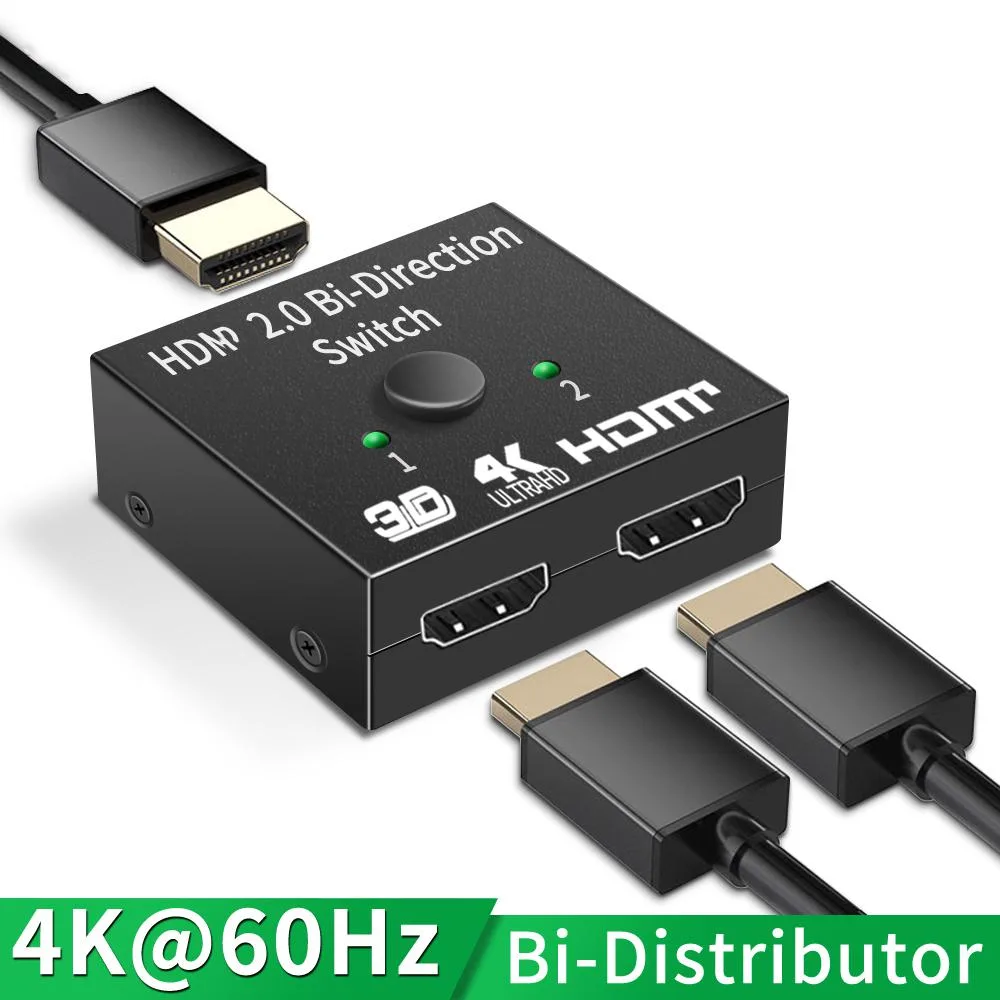 AUBEAMTO AUBEAMTO 4K HDMI Bi-Directional Switcher 2 Ports — product photo