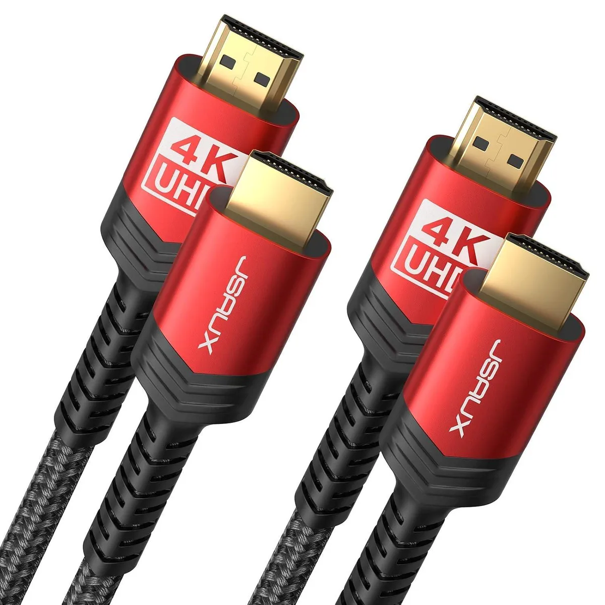 Keyence Keyence HDMI cable 25 ft 18Gbps 2-pack audio video converter — product photo