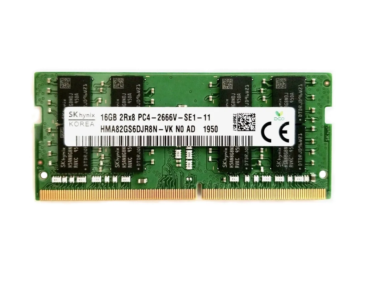 SK hynix SK hynix HMA82GS6DJR8N-VK 16GB DDR4 2666 CL19 laptop RAM — product photo
