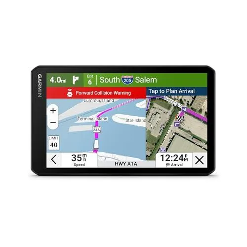 Garmin Garmin dzlCam OTR725 7 GPS Truck Navigator with 1080P Dash Cam — product photo