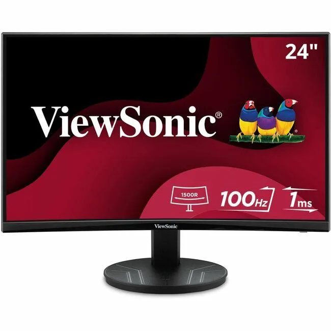 ViewSonic ViewSonic VA2416C 24" 1080p 100Hz Curved Monitor — product photo
