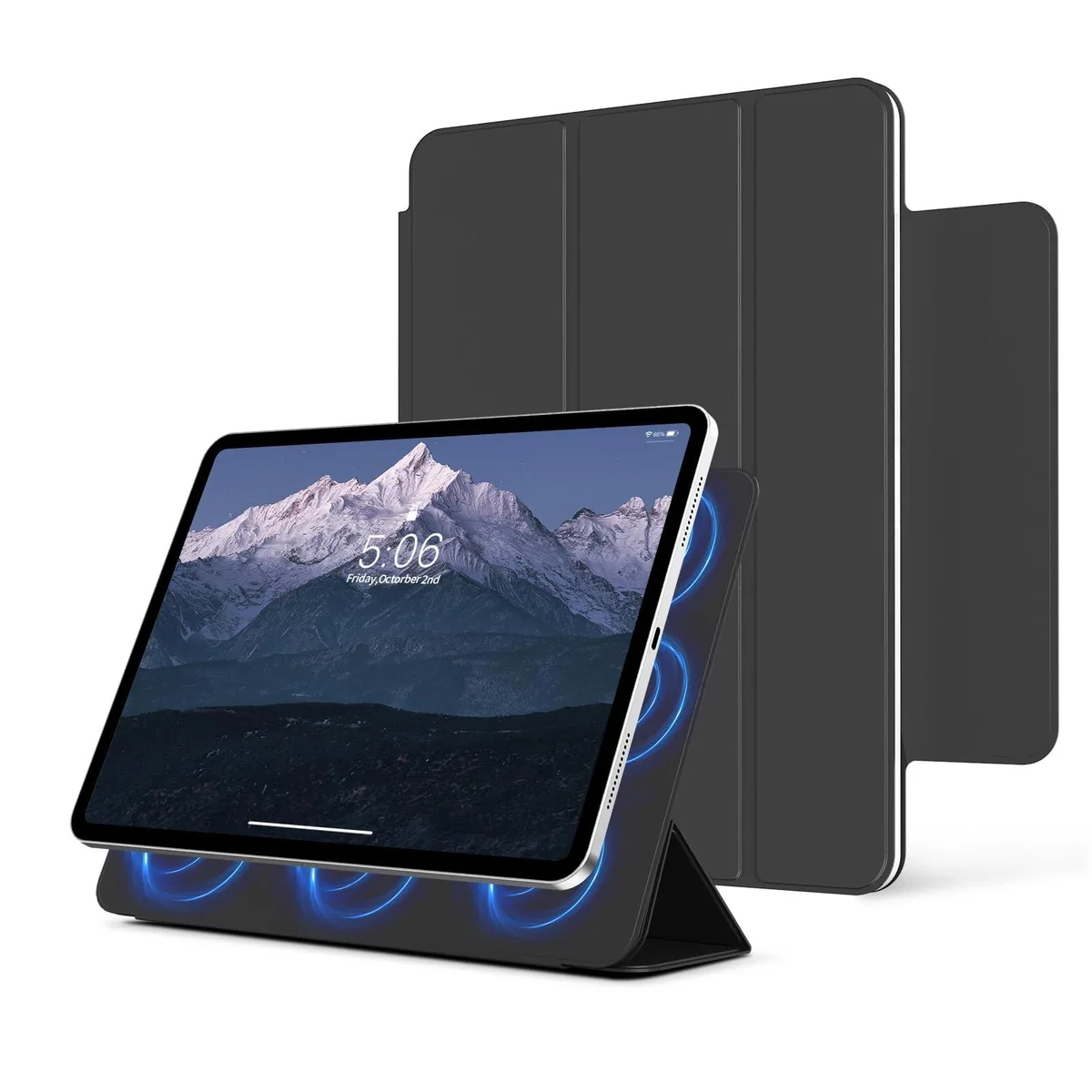 GSM Outdoors GSM Outdoors 2 in 1 accessory for iPad A16 11th Gen 11 inch 2025 and 10th Gen 10.9 inch 2022 Black — product photo