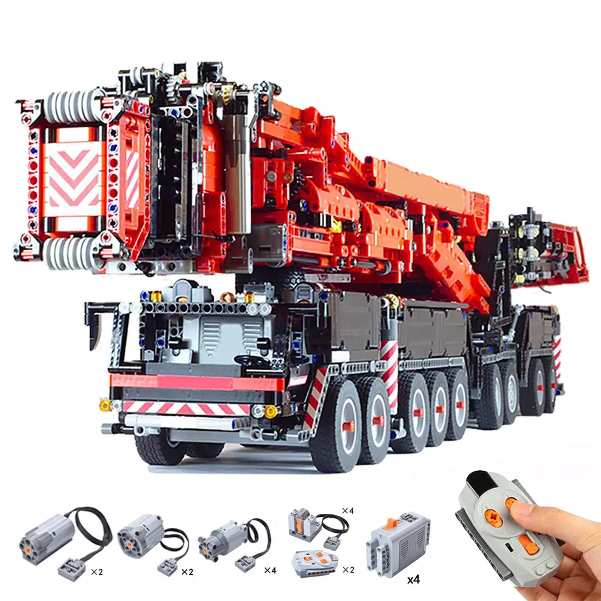 ZITIANYOUBUILD ZITIANYOUBUILD Technic RC Liebherr LTM 11200 Mobile Crane Building Set — product photo