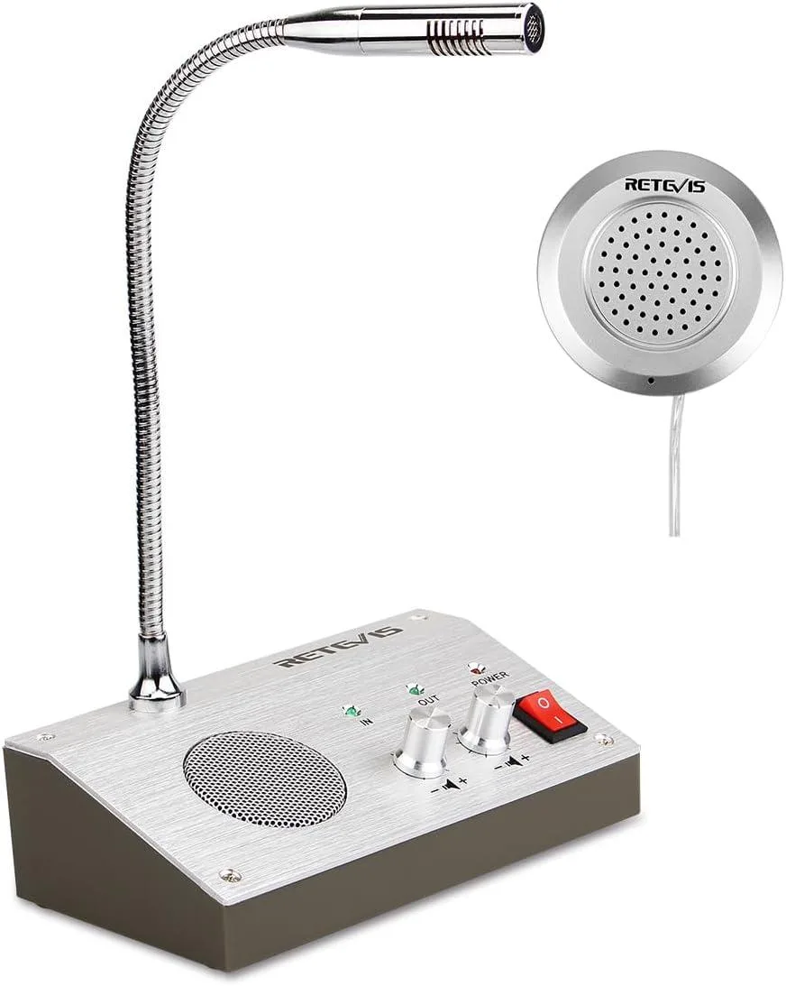 WUQ WUQ FA9101A Window Intercom Speaker System 9908 Silver — product photo