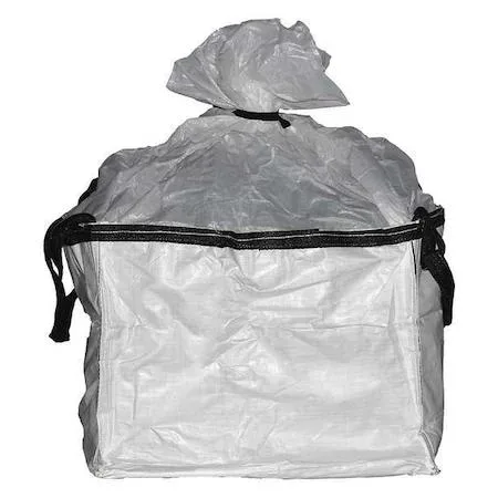 Shoptough Shoptough 228284 Bulk Bags White 165 g/sq m Easy Tie 5 PK — product photo