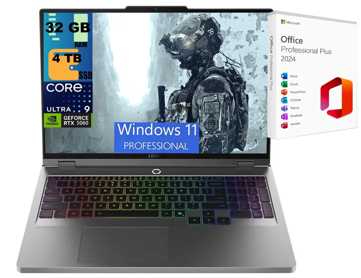 Lenovo Lenovo Legion 5i 16 Raider Gray 24-core 240Hz gaming laptop — product photo