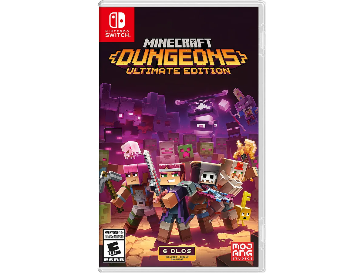 Nintendo Nintendo Minecraft Dungeons Ultimate Edition SWI HACPAUZ4N nintendo switch video game — product photo