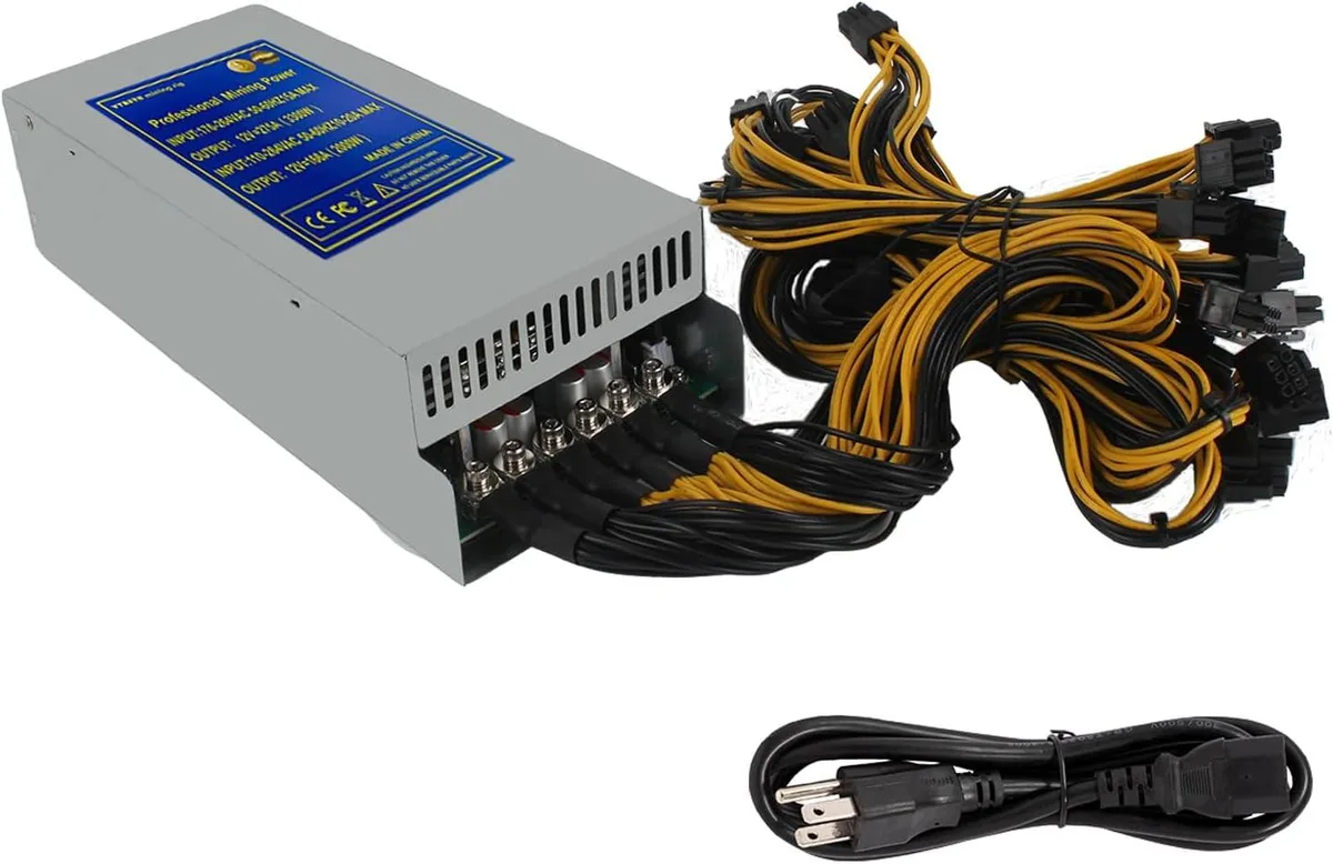 NShi NShi 3300W 2U Mining PSU 15000 RPM 180V-264V 27cm*11cm — product photo