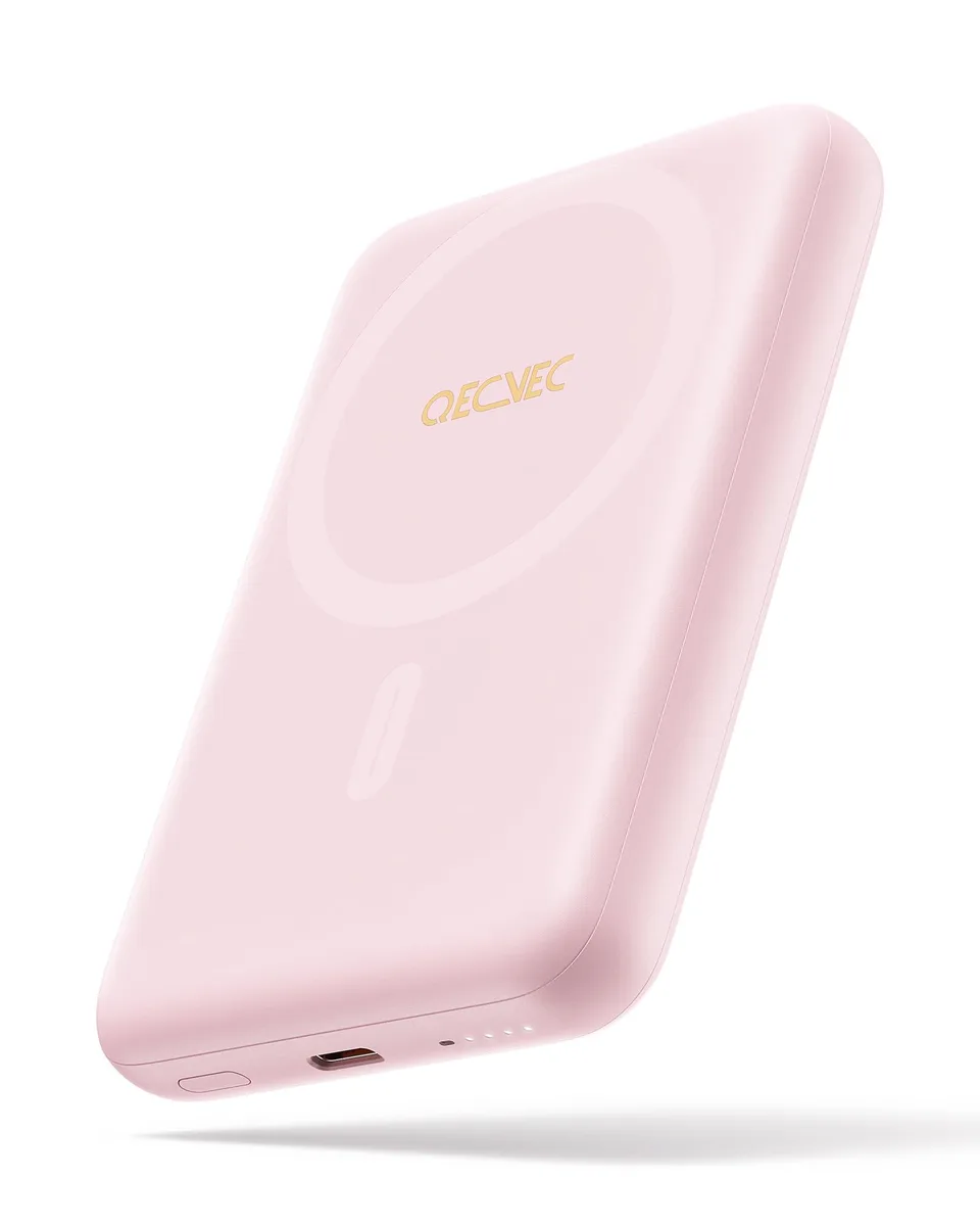  Qecvec Q22 10000mAh power bank Pink — product photo