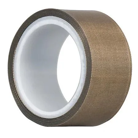 Value Brand Value Brand PTFE Cloth Tape 2 in x 5 yd 4.7 mil Brown 15D604 — product photo