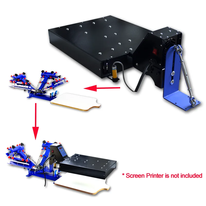 Intsupermai Intsupermai 110V 1600W Multi-Color Screen Printing Flash Dryer printmaking — product photo