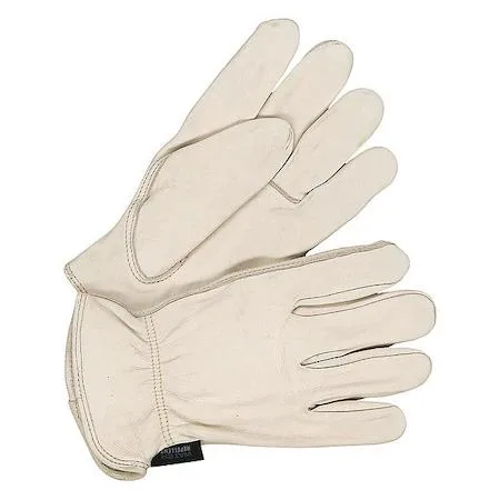BDG BDG 20-1-288-L Leather Drivers Gloves Shirred Slip-On Cuff Keystone Thumb personal protective equipment — product photo