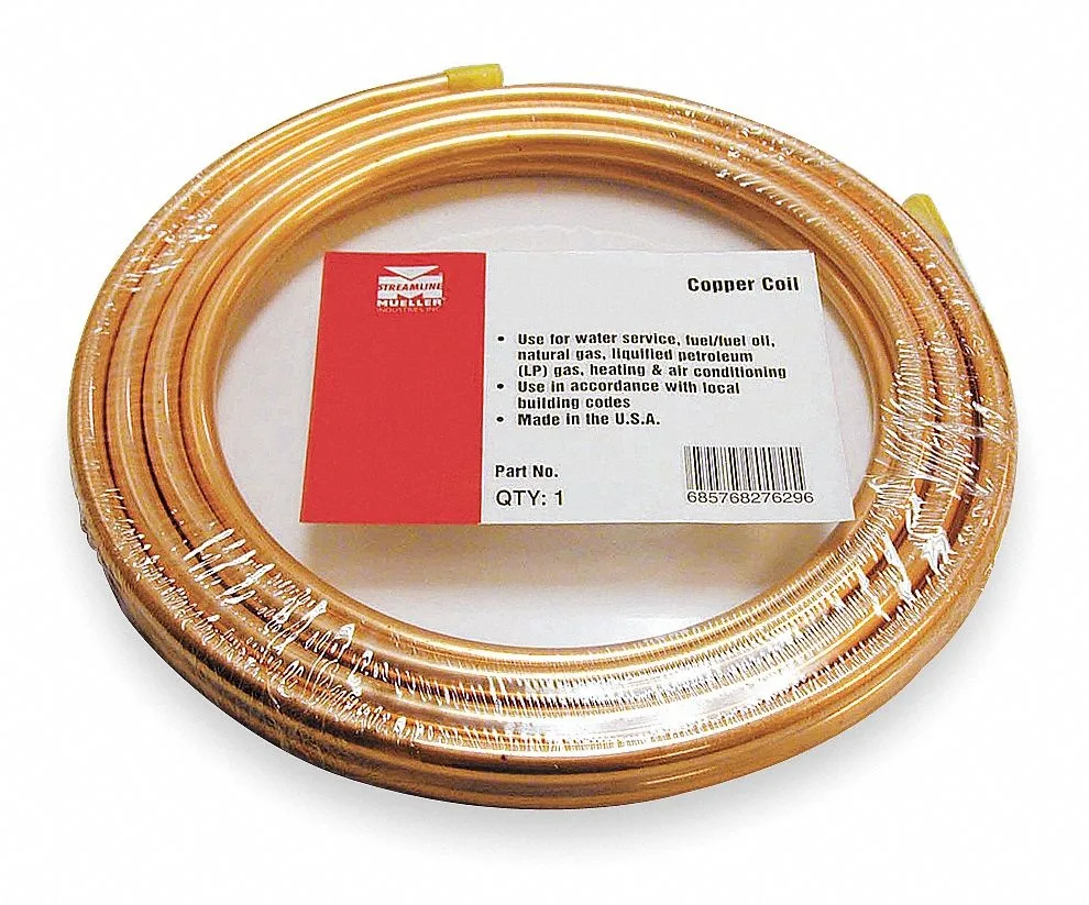 Mueller Industries, Inc. Mueller Industries, Inc. 654R 5/16" OD x 50 ft Coil Copper Trap — product photo