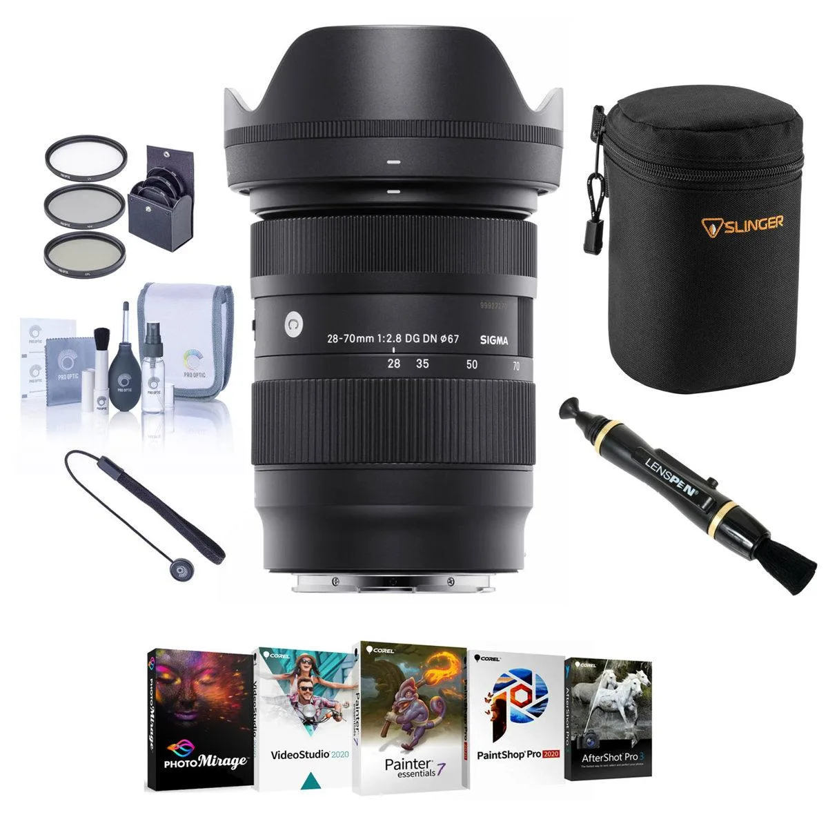 SIGMA SIGMA 28-70mm f/2.8 DG DN Contemporary camera lens — product photo