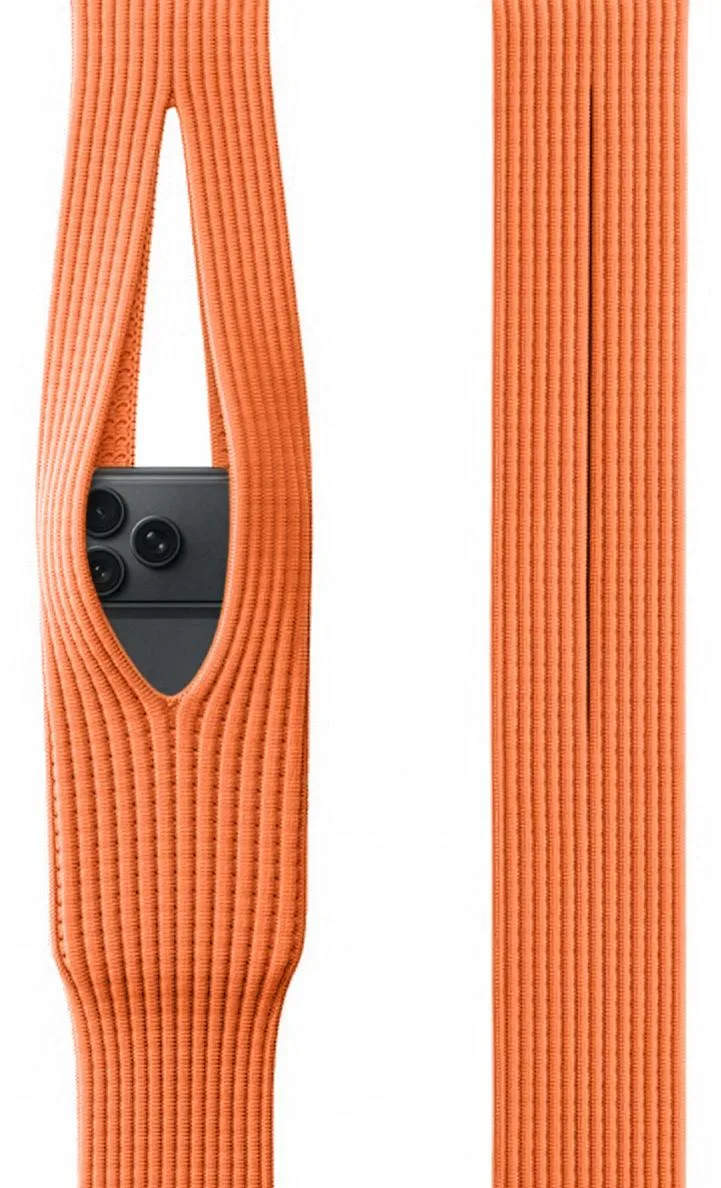 Nakedcellphone Nakedcellphone Fashion Sock-Pocket Carrying Case Orange — product photo
