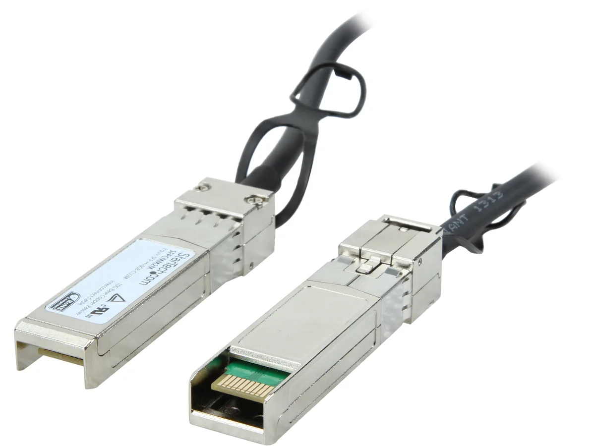 STARTECH STARTECH SFPCMM2M network ethernet cable SFP+ 2 m 10 GbE — product photo