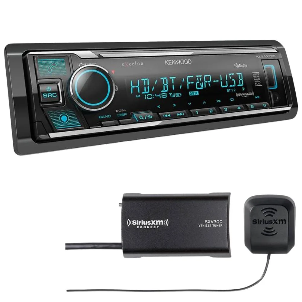 KENWOOD KENWOOD Excelon KMM-X705 Digital Media Receiver with SiriusXM Tuner — product photo