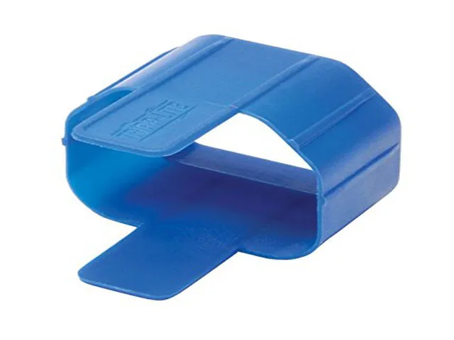 Blue C14 plug-lock inserts, pack of 100