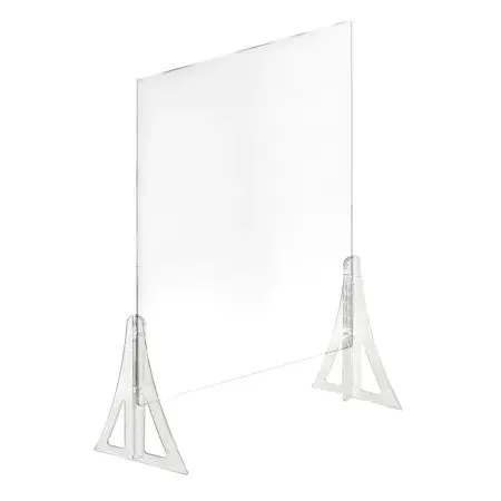 Azar Displays Azar Displays 179776-187 Acrylic Plexiglass Shield 30"x40" Adjustable — product photo