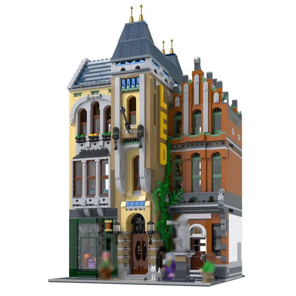 ZITIANYOUBUILD ZITIANYOUBUILD MOC-88234 Pet Clinic Modular Building 3598 Parts — product photo