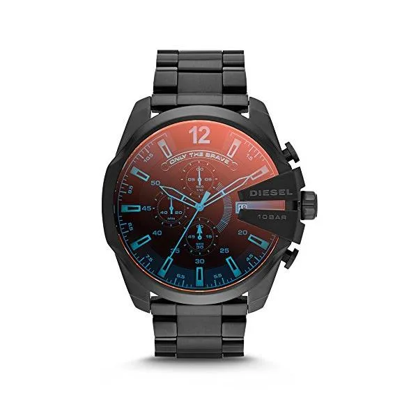 Diesel Diesel Mega Chief Chronograph DZ4318 Black Stainless Steel watch — product photo