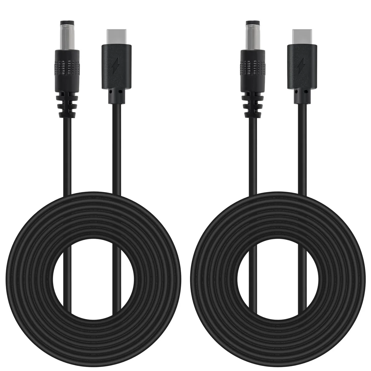 KEHIPI KEHIPI 2PCS USB-C to DC 5.5x2.1mm 20V 60W 100cm — product photo