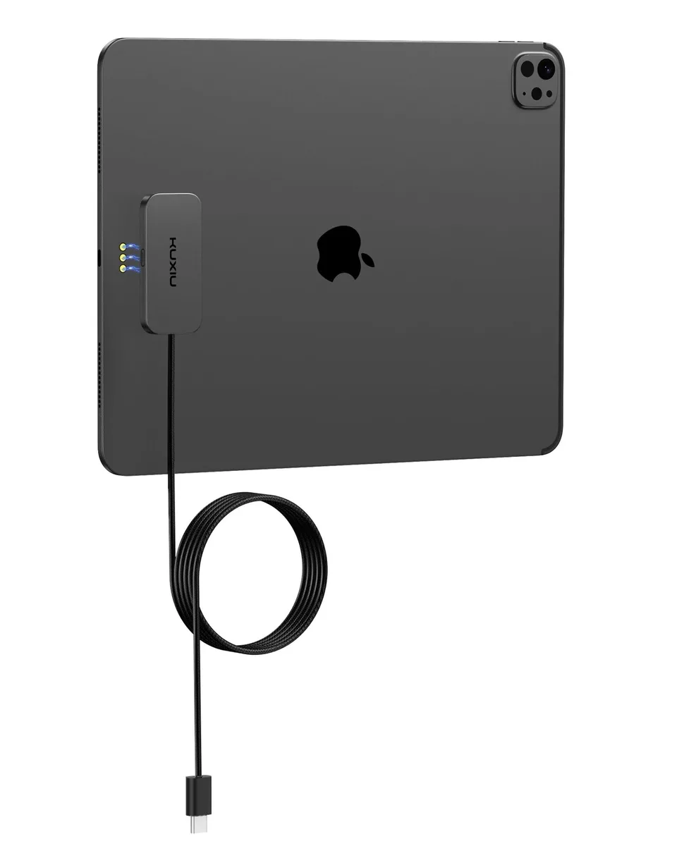 Batianda Batianda Magnetic Wireless Charger 18W for iPad Pro 11 &amp; iPad Air 11 M2/M3 2 in 1 accessory — product photo