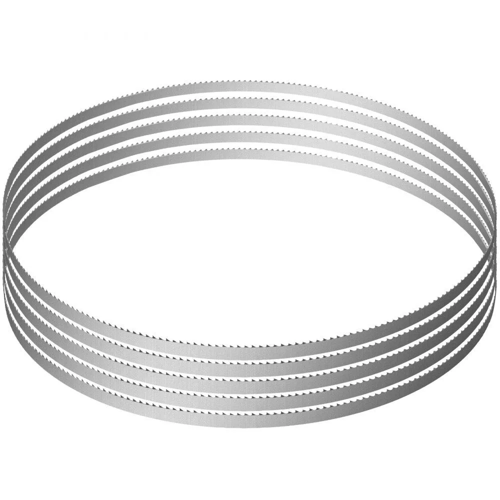 VEVOR VEVOR Band Saw Blade 65x0.63x0.02 inch 5 Pack Carbon Steel — product photo