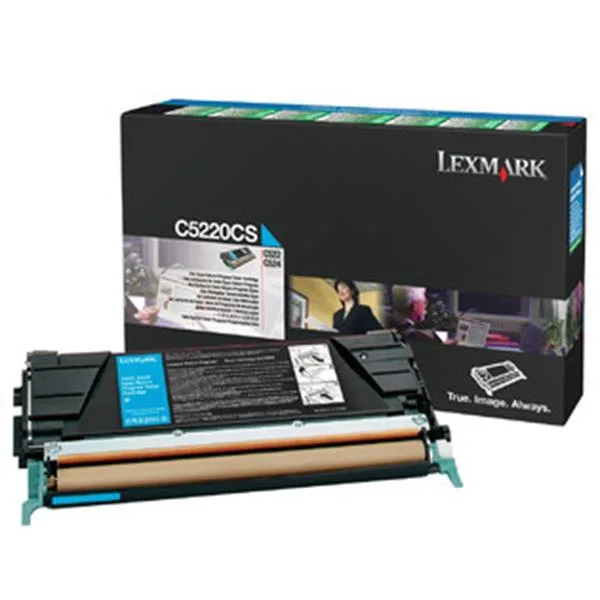Lexmark Lexmark 70C1XC0 Cyan Toner Cartridge 4000 Pages — product photo