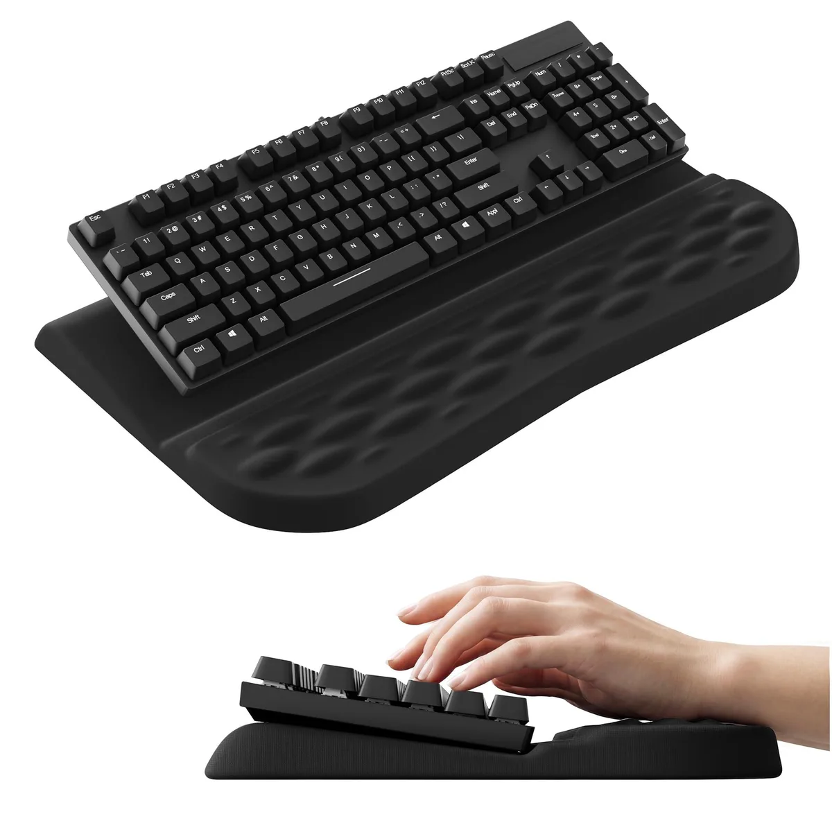  Laborio 001 Keyboard Stand with Wrist Rest Black — product photo