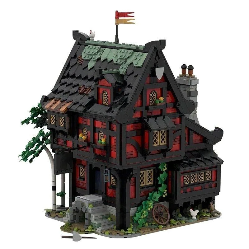ZITIANYOUBUILD ZITIANYOUBUILD MOC-111710 Medieval Inn 2927 Pieces Educational Building Set — product photo