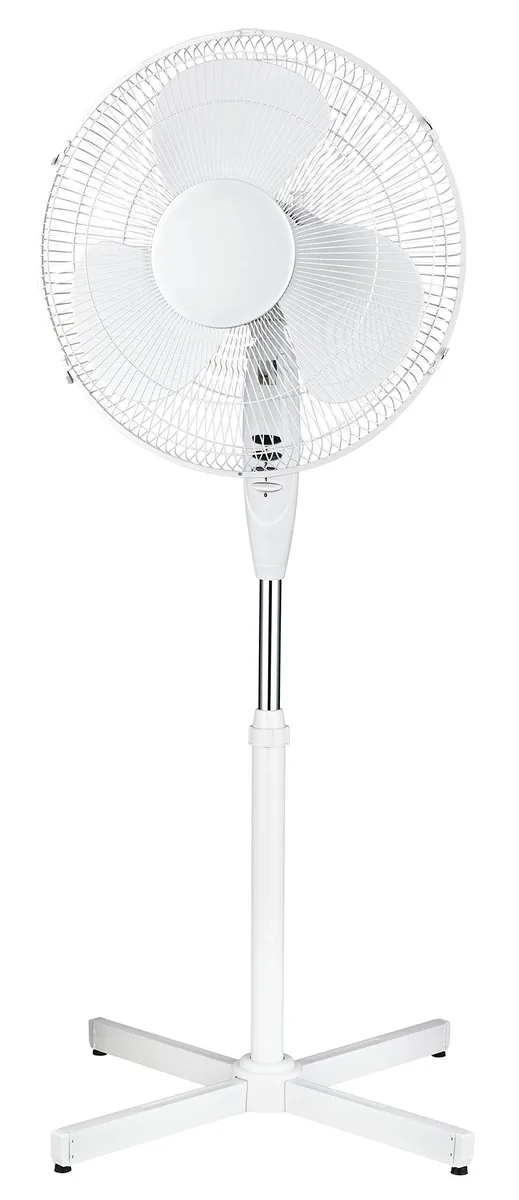 Optimus Enterprise Inc Optimus Enterprise Inc F1650WH 16" Oscillating Stand Fan — product photo