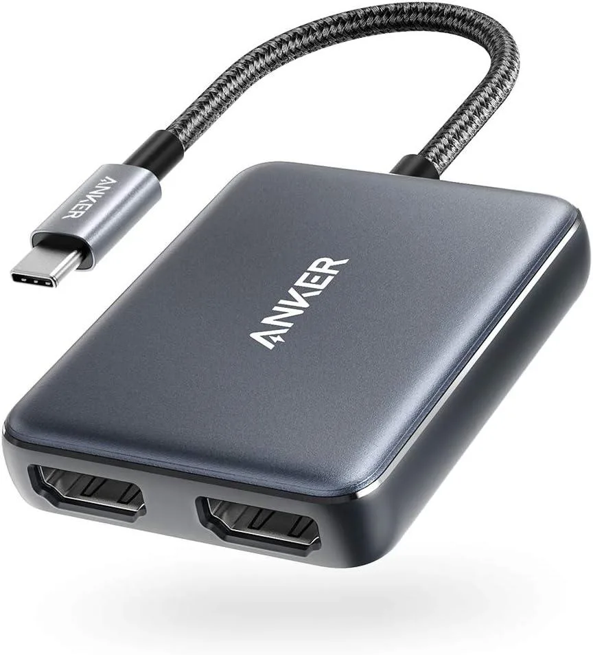 Anker Anker A83240A1 USB-C to Dual HDMI Adapter — product photo