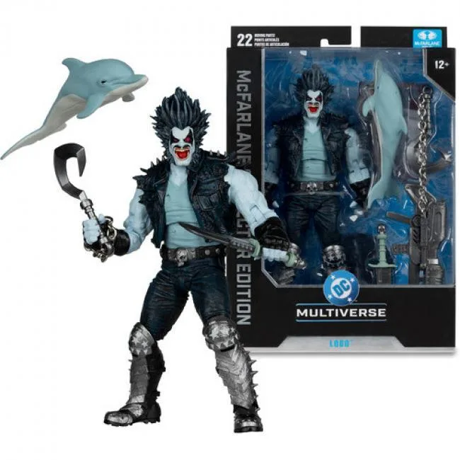 McFarlane Toys McFarlane Toys 17742 Lobo DC Classic 7in Action Figure Collector Edition 58 — product photo