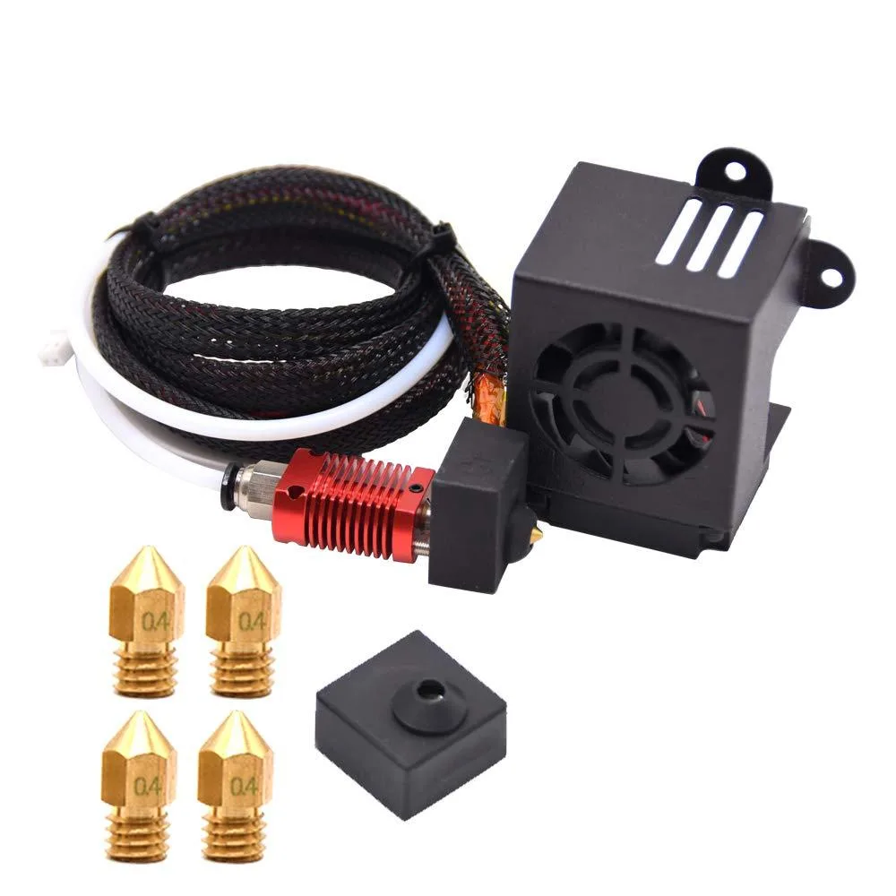 No Sew No Sew Ender3-Fan MK8 Hotend Kit 24V Dual Fan 260°C 0.4mm Nozzles — product photo