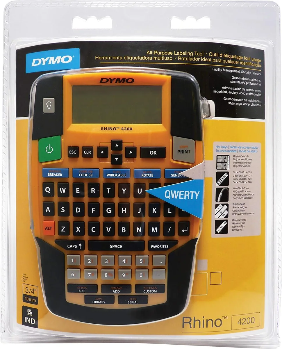 DYMO DYMO Rhino 4200 industrial label printer 2175088 — product photo