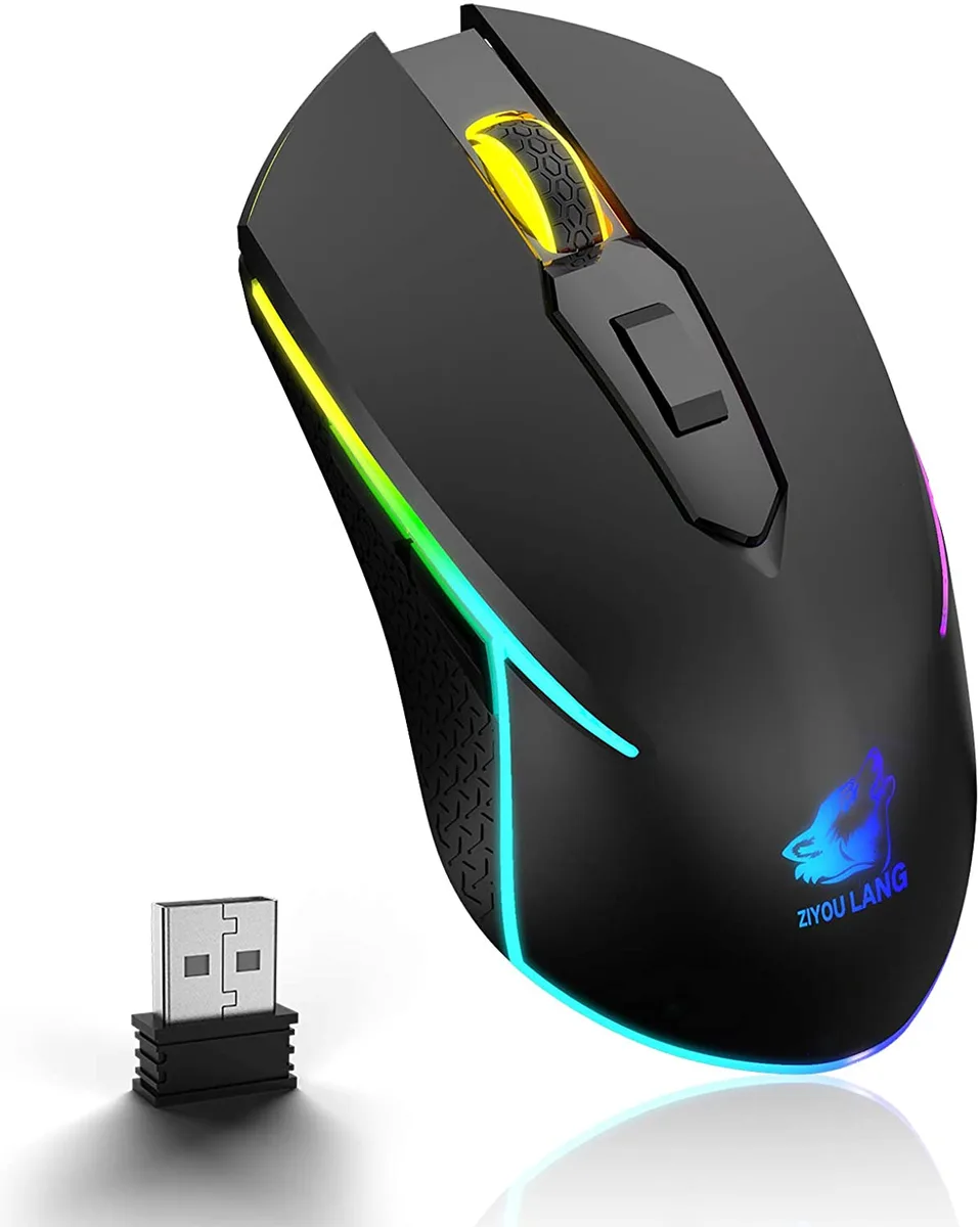 IHDAPP IHDAPP X9 Wireless Gaming Mouse 2.4 GHz 2400 DPI 6 Button Black — product photo