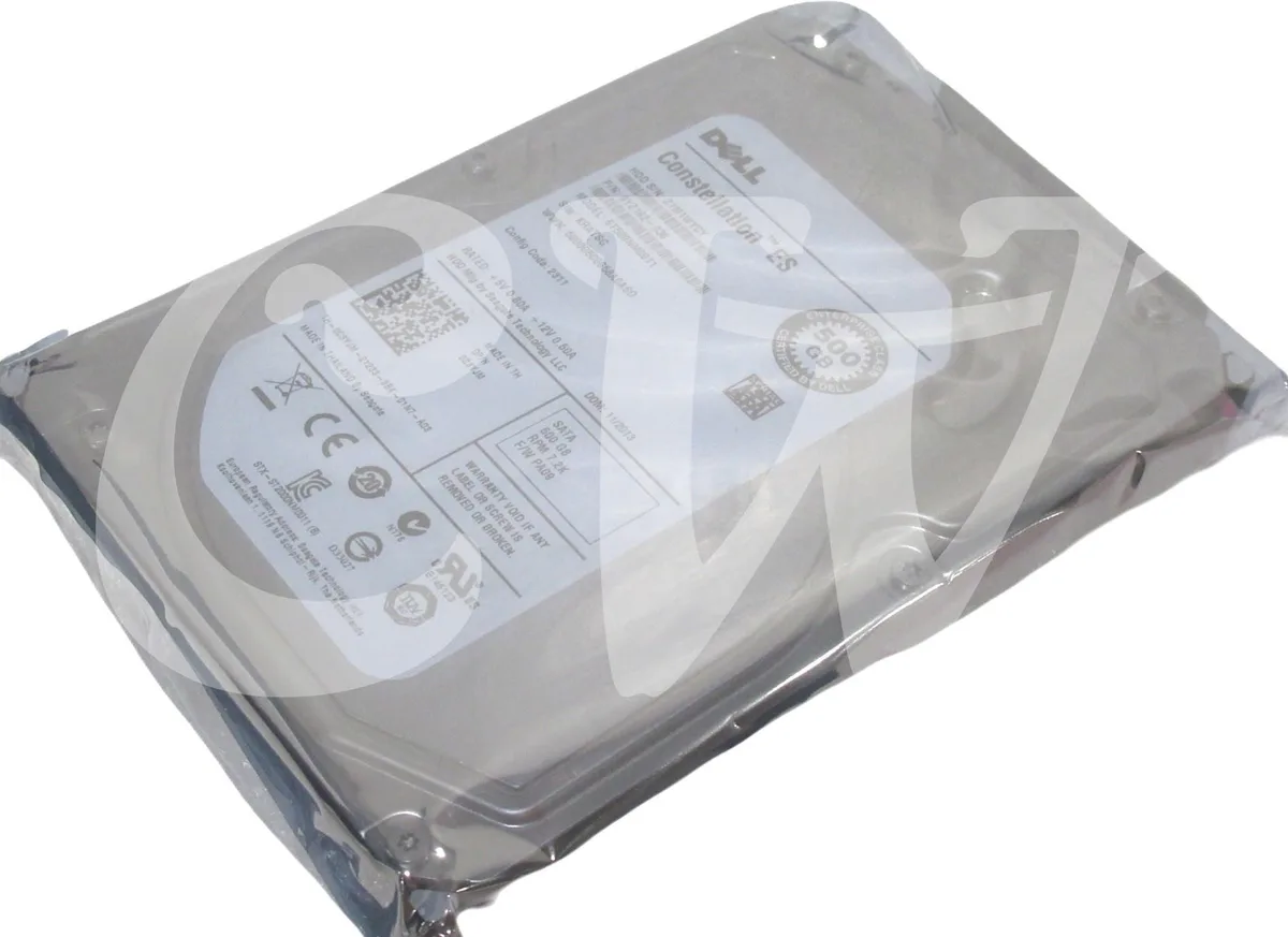 DELL DELL 9YZ162-036 500GB 7200RPM SATA 3.5in internal hard drive — product photo