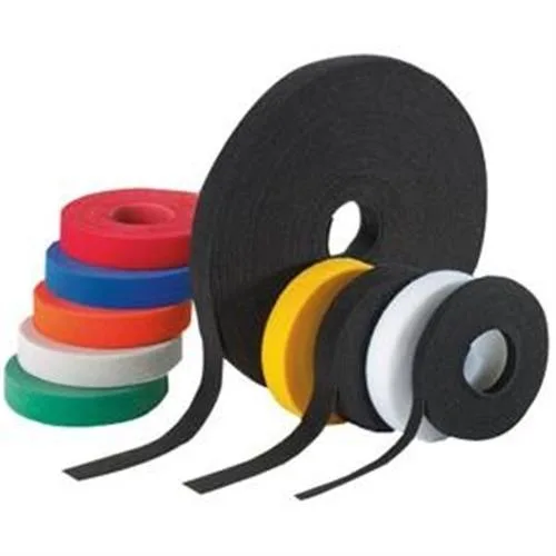 Panduit Panduit HLM-15R0 Hook-and-Loop Cable Tie Roll 15 ft Black — product photo