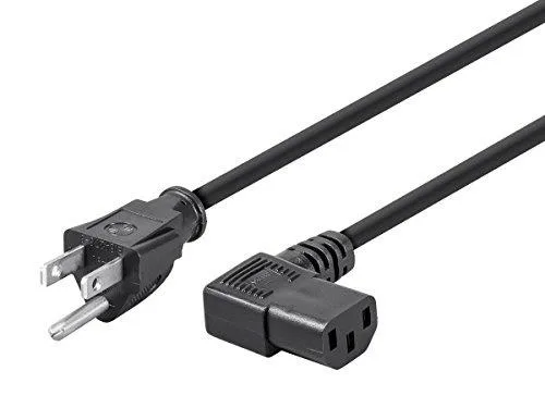 Monoprice Inc. Monoprice Inc. 7685 10 ft 14AWG Right Angle C13 Power Cord — product photo