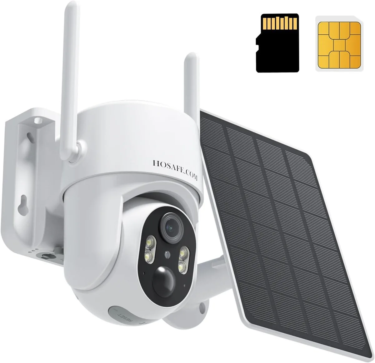 TAURKENAM TAURKENAM 4G LTE Solar PTZ Camera 2K Color Night 64GB surveillance security system — product photo