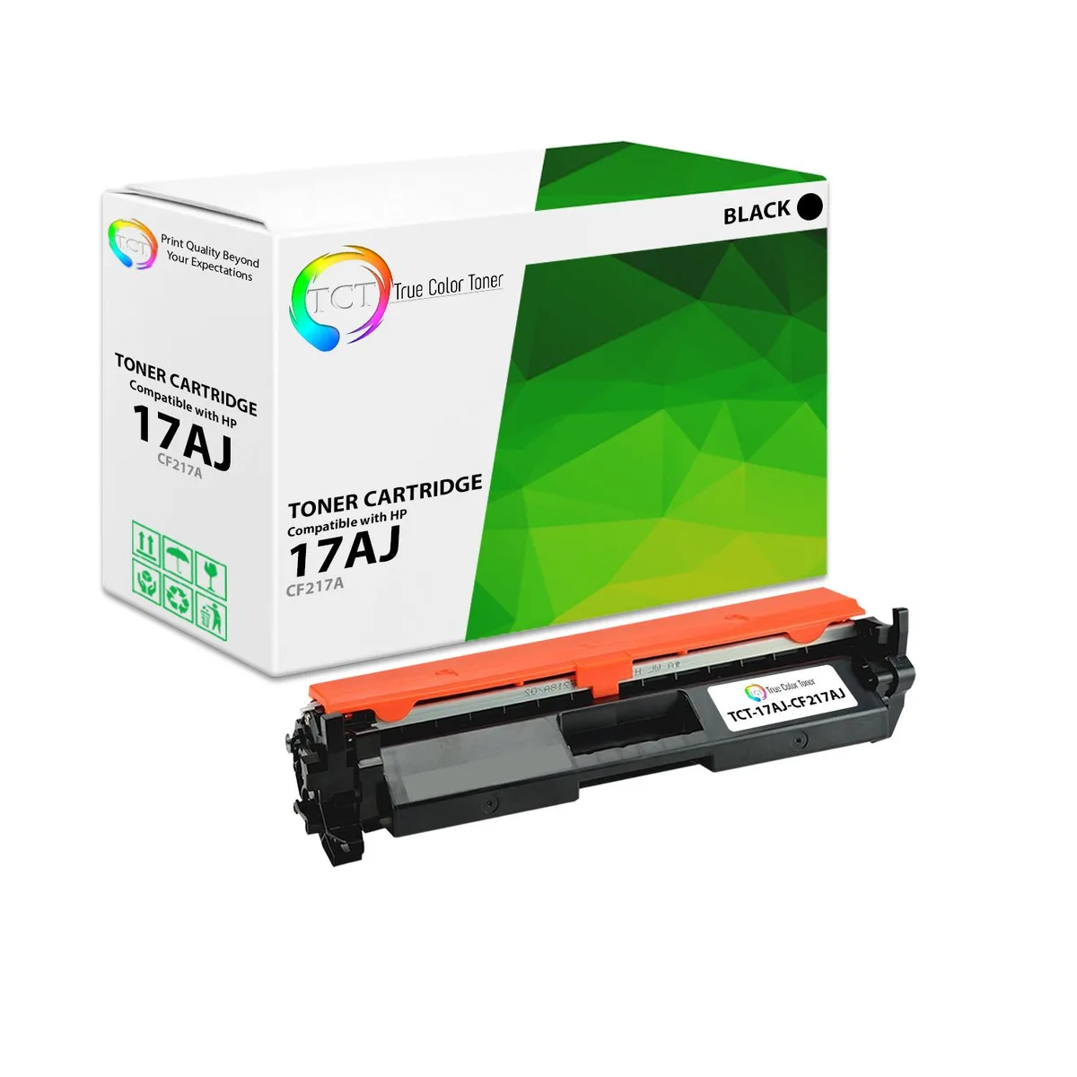 True Color Toner True Color Toner CF217A 17AJ Jumbo Black Toner Cartridge 2500 Pages — product photo