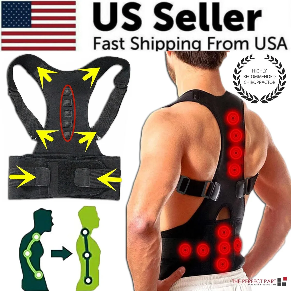 The Perfect Part The Perfect Part Posture Corrector Support XL 2026 — product photo