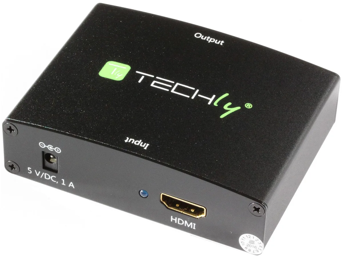 Techly Techly IDATA HDMI-VGA HDMI to VGA audio video converter — product photo