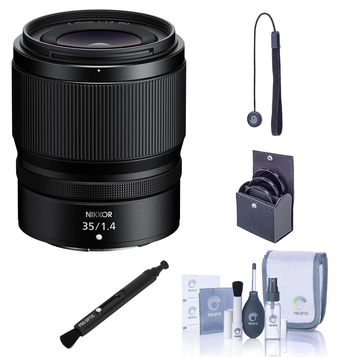 Nikon Inc Nikon NIKKOR Z 35mm f/1.4 Lens Bundle with 62mm Filter Kit — product photo