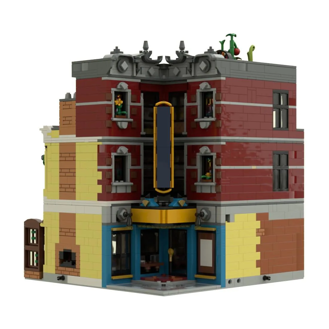 ZITIANYOUBUILD ZITIANYOUBUILD MOC-135741 Jazz Club Street Scene 2875PCS Educational Building Set — product photo