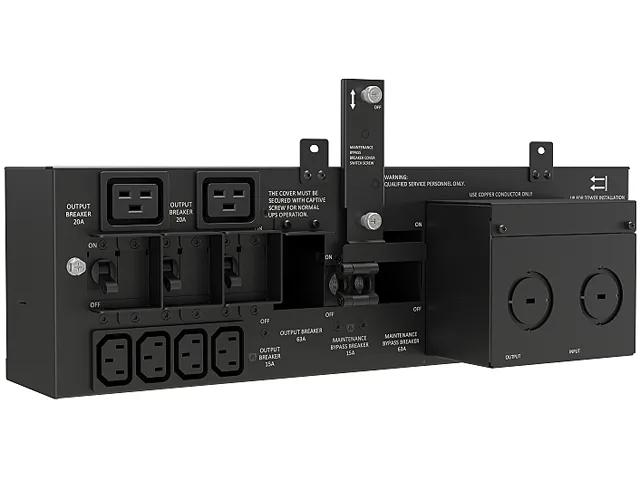 Vertiv Vertiv PD5-202 Maintenance Bypass POD 208V 6 IEC C13 2 IEC C19 — product photo