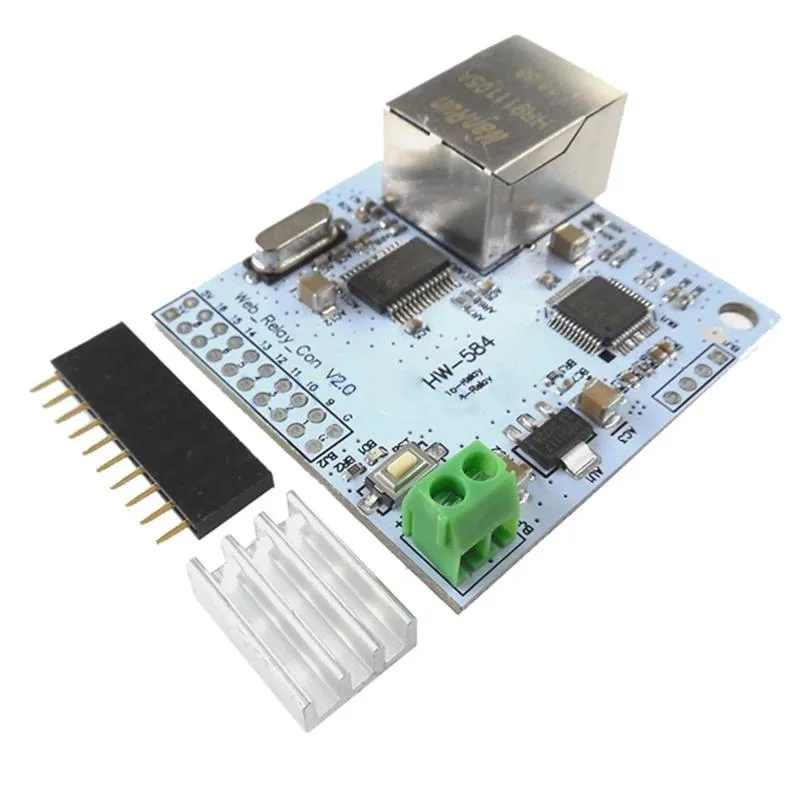 Hetai Tech Hetai Tech 8-way W5100 network relay module — product photo